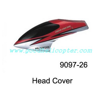 double-horse-9097 helicopter parts head cover